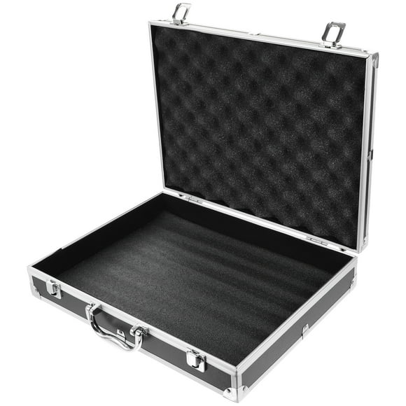 Lockable Flight Case Portable Aluminum Alloy Box Carrying Case Tools Container