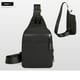 thumbnail image 4 of Fiudx Mochila Cruzada, Diseño Impermeable Multifunción, Correa de Hombro Ajustable, Práctico Orificio para Auriculares, Material Ligero y Duradero, Ideal para Viajes y Senderismo, Uso Diario, Tamaño, 4 of 6