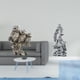 thumbnail image 2 of Escultura Moderna De Búho Y Figura De Guan Yin, Fusión Para Sala De Estar, Oficina, Armario Y Dormitorio, Colección De Decoración Budista Feng Shui., 2 of 8