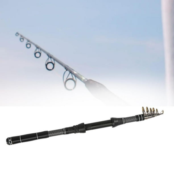 Telescopic Fishing Rod Hard FRP Carbon Fiber 1.8/2.1/2.4/2.7/3.0M Carp  Fishing 2.1m