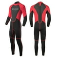 thumbnail image 4 of 2mm Neoprene Full Body Dive Wetsuit Rash Guard for Men, 4 of 8