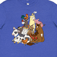 thumbnail image 4 of Inktastic Happy Farm Animals Youth T-Shirt, 4 of 5