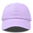 thumbnail image 4 of DALIX Womens Hat Lightweight 100% Cotton Cap in Lavender, 4 of 6