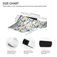thumbnail image 4 of Xecao Poodle Dog for Adult Sun Cap offers versatile sun protection with adjustable Velcro for a secure fit., 4 of 8