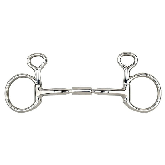 5" Toklat Myler Medium Baucher Cheek Stainless Steel Comfort Snaffle Mouth Bit