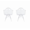thumbnail image 1 of Heavenly Collection - All Acrylic Bucket Dining Chair, 1 of 2