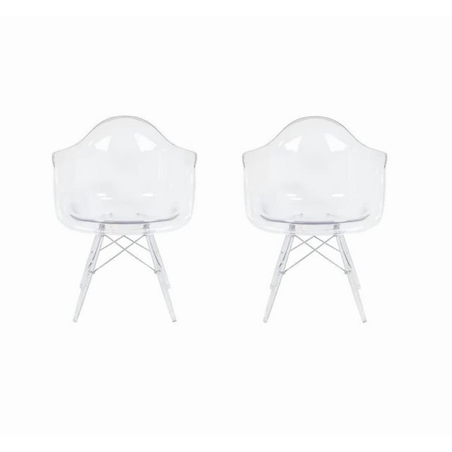 Heavenly Collection - All Acrylic Bucket Dining Chair