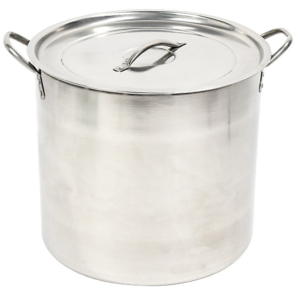 【USA】19L/ 5Gallon Home Stainless Steel SS304 Brew Kettle Boil Stock Pot with Lid 