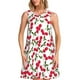 thumbnail image 1 of Balery Cherry_1 Vestidos de verano para mujer con estampado: vestido holgado sin mangas, vestido playero informal y cómodo para días calurosos., 1 of 7