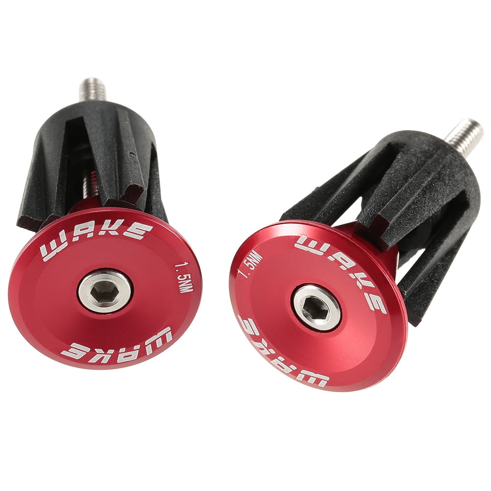 1 Pair Bicycle Bike Aluminum Handlebar Grip End Plug Handle Bar End