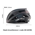 thumbnail image 2 of Casco de bicicleta Transpirable Montar seguro para MTB Bicicleta de carretera (L) Negro JShteea Accesorios para bicicletas, 2 of 9