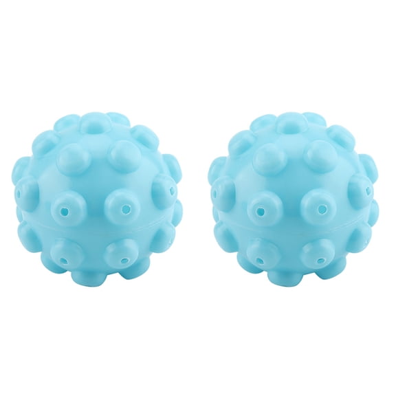 BIMZUC 2-Piece Reusable Laundry Balls for Fabric Softening and Drying
