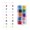 500, variant on Tibvox 4mm Round Head Sewing Pins 200/500/900Pcs Multicolored Dressmaking Pins For Dressmaker Fabric Tailoring Garment Making