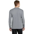 thumbnail image 2 of Sport-Tek PosiCharge RacerMesh Long Sleeve Tee-S (Silver), 2 of 6