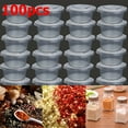 thumbnail image 1 of 100 x Petit Contenant de Rangement Jetable en Sauce Plastique Transparente de 150 Ml avec Couvercle, 1 of 9