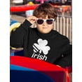 thumbnail image 5 of Tstars Boys Unisex Cute Irish Shamrock St Patricks Day Clover Kids St Patricks Day Cute Shirts Gift for Boys Irish Shirt Pride Proud Irish Toddler Kids Hoodie, 5 of 6