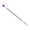 Purple Single flexible shaf, variant on Multiple Angled Hexagonal Shaft Extension 300mm Fast Release Adapter Rotating Tool With 10 Bit For Mechanics