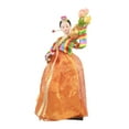 thumbnail image 4 of Muñeca Hanbok coreana, antigua muñeca asiática de 30 cm, figura independiente tradicional de geisha con kimono, estatua femenina para el hogar y Estilo A, 4 of 8