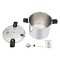 thumbnail image 5 of Miumaeov 23 Quart Pressure Canner Cooker Built-In Digital Pressure Gauge Aluminum Explosion Proof Pressure Cookers Canners for Gas Stove, 5 of 11