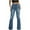 *Light Blue, variant on CENGNIAN Women's High Waisted Distressed Flare Jeans,Ladies Vintage Stretchy Denim Pants,Womens Slimming Bell Bottoms with Ripped Details,Light Blue,Size L