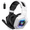 White, variant on Wireless Gaming Headset for PS5/PS4/PC/Mac/Switch,Over Ear 2.4G/Bluetooth 5.3 Gaming Headphones with Noise-Canceling Mic,7.1 Surround Sound,60H Battery,RGB Lights