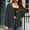 *Black, variant on ClodeEU Women's V Neck Fall Winter Knit Sweate ,Long Sleeve Button Up Soft Knit Cardigan Sweaters Rose Gold,Womens Plus XL