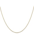 thumbnail image 2 of 14K Yellow Gold Cable Chain Styles Necklace 1 mm D/C Open Long Link 20 inch, 2 of 4