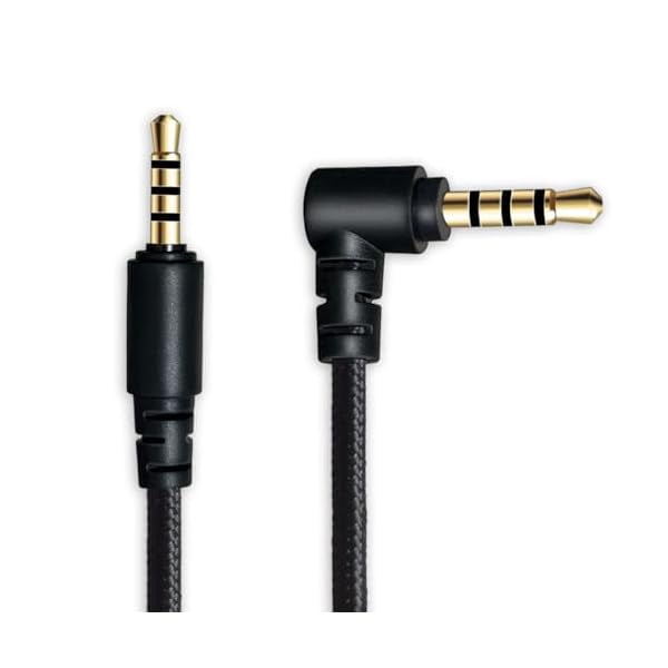 Cable auxiliar de audio de repuesto para auriculares inalámbricos para juegos Razer BlackShark V2 Pro (nailon trenzado)