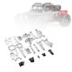 thumbnail image 5 of RC Car Swing Arm Steering Cup Upgrade Set for Go Silver, 5 of 5