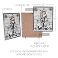 thumbnail image 2 of Let It Snow Snowman Framed Wall Hanging Sign 15x12, 2 of 5