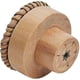 thumbnail image 2 of 8 Pieces Wood Rattan Cabinet Knobs Round Drawer Pulls for Cupboard Cabinet Dresser with Screws, 2 of 5