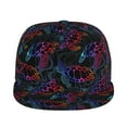 thumbnail image 2 of Gaeub Sea Turtle Flat Bill Snapback Hats Baseball Caps with Adjustable for Running Workouts and Outdoor Activities, 2 of 9