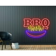 thumbnail image 2 of Handmadetneonsign BBQ Neon Sign, BBQ party Neon Sign, Custom Neon, Sign for Bar Home Room Wall, 2 of 5