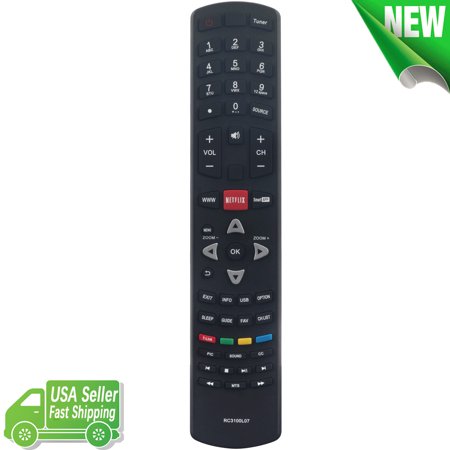 Replace Universal RC3100L07 Remote Control for TCL LED LCD TV RC3100L09 RC3100L1