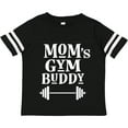 thumbnail image 3 of Inktastic Mom's Gym Buddy Fitness Workout Boys or Girls Toddler T-Shirt, 3 of 5