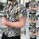 thumbnail image 4 of Camisas Para Hombre Cárdigan Hawaiano de Manga Corta Para La Playa Camisa Con Cuello Alto Impreso Camisas Casuales Con Botones Hacia Abajo Odeerbi ODB124706, 4 of 4