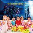 thumbnail image 3 of zombies Backdrop Banner Party Supplies Poster Movie Theme Background for Photography Birthday Decorations, 3 of 5