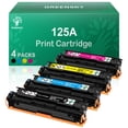 thumbnail image 1 of Cartucho de tóner GREENSKY compatible para HP 125A, paquete de 4, 1 of 6