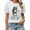 White, variant on Whimsical Weird Stuff Frog Graphic Tees Womens T-shirt Black/White S-5XL Shirts Gift for Friend