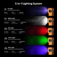 thumbnail image 2 of Olight Oclip Pro S Multifunctional EDC Clip Light, 600 Lu White, UV, RGB (Orange), 2 of 10