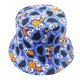 thumbnail image 1 of Sombrero de cubo con estampado de dibujos animados de verano, bonitos sombreros de pescador para mujeres y hombres, gorras de pesca reversibles de dos lados, 1 of 2