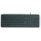 thumbnail image 1 of Teclado HP 150 con cable con teclado numérico USB negro, 1 of 7