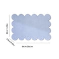 thumbnail image 3 of Ohmyroo Scalloped Border Fabric Bulletin Board Rectangular Note Board Peel And Stick Photo Display For Office Room Decor, 3 of 6