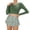 39Army Green77, variant on WERYOUNG Girl's Swimsuit Sets Long Sleeve Solid Color Top And Floral Swim Shorts Two Piece Swimwear Swimming Surfing Stylish Versatile Bathing Suit
