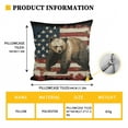 thumbnail image 3 of FOR U DESIGNS Bear American Flag Print 3 Pcs RV Dinette Cushion Covers Comfortable RV Couch Cover Stretch Pillow Case Sofa Furniture Protector Loveseat Chair Cover for RV Camper Car Bench, 3 of 8