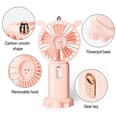 thumbnail image 3 of Ventilador de mano, ventilador de escritorio USB, para viajes, oficina, habitación, hogar, 3 of 5
