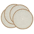 thumbnail image 3 of Saro Lifestyle Earthy Blend Tow-Tone Rattan Placemat (Set of 4), 3 of 4
