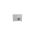 thumbnail image 6 of Bellaterra-Home 39 in. Single Sink Vanity in Dark Gray with White Composite Granite Sink Top, 6 of 10