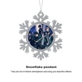 thumbnail image 3 of Attack On Titan Snowflakes Ornaments Christmas Tree Decorations Alloy Hanging Decorations Snowflake Pendant 3 PCS, 3 of 8