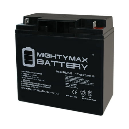 Extended Battery Bat - 12V 22AH SLA Battery Replaces Bat-Caddy X2 Pro Golf Caddy